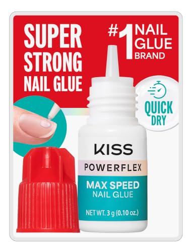 Kiss PowerFlex Maximum Speed Nail Glue - Fast...