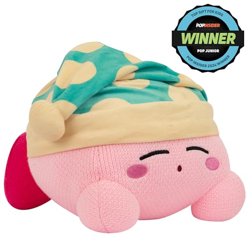 Peluche Tomy Kirby Endormi Nuiguru Knit en crochet 38 cm - vue 6
