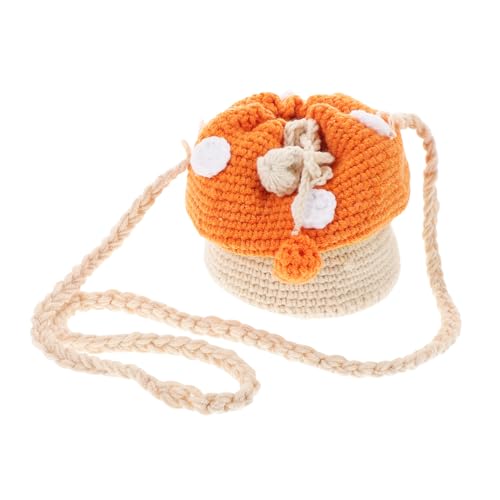 Sac à bandoulière tricoté champignon LIFKOME pour téléphone