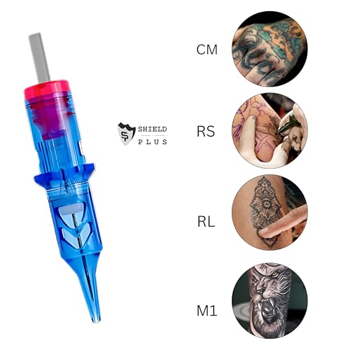 Image of 13M1 Magnum Tattoo Cartridge Needles Pack of 10pcs | Premium Disposable Sterile Shader Cartridges Compatible with Rotary & Wireless Tattoo Pen