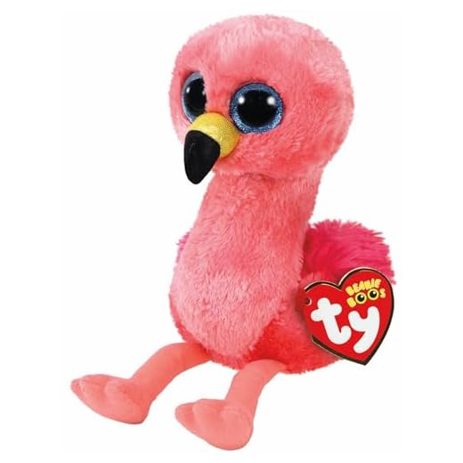 Ty Beanie Boos Gilda - Pink Flamingo reg