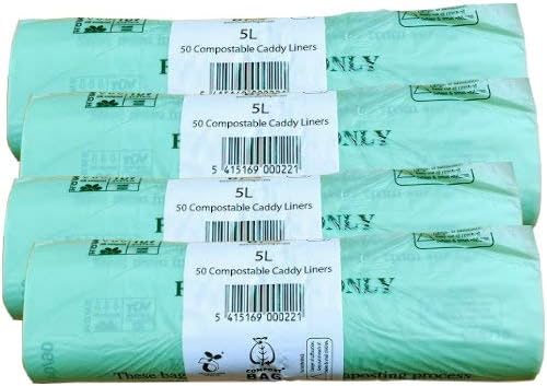 compostable caddy liners 5l