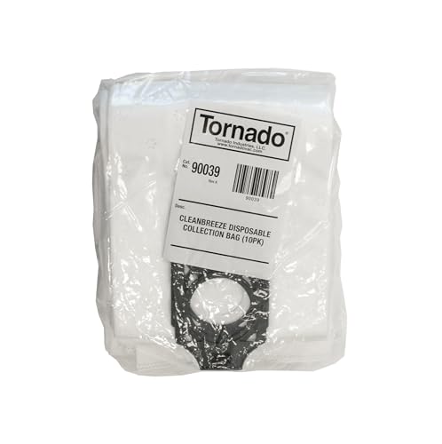 Tornado Industries Vacuum Filter Bags for CK LW 13/1 Roam, 1 Pack of 10 Bags