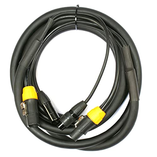 Câble DMX 3 broches Accu Cable AC3PTRUE12 haute fidélité avec connecteurs robustes mâles femelles