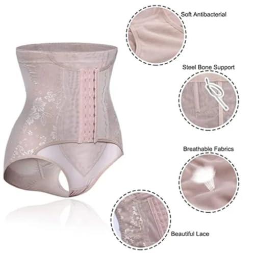 Image of MISSMARRY Tummy Control Panties for Women Shapewear Butt Lifter High Waist Trainer Corset Lace Slimming Body Shaper Underwear for Girls