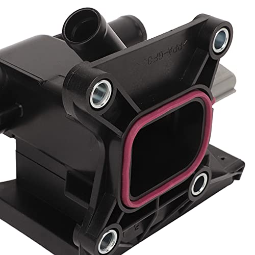 Coolant Water Outlet Flange,LF941517Z Engine Coolant Thermostat Housing Replacement for Mazda 3 5 Grand Touring 6 CX‑7 - Image 3