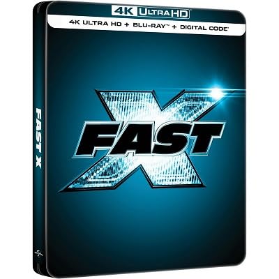 Fast X (2023) (Steelbook) (4K Ultra HD + Blu-ray + Digital Copy) Glow In the Dark