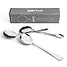 Soup Spoons, Wholesale Spoons Silverware, Round Stainless Steel Spoon Set of 8