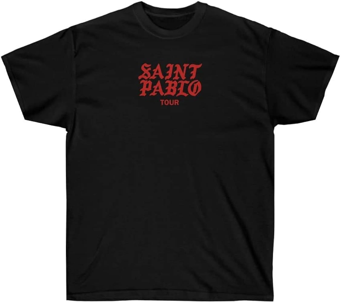 Kanye West Saint Pablo Tour Tシャツ　YZY Amazon.com: HypeMonsterz Saint Pablo Tour Kanye West - Camiseta de