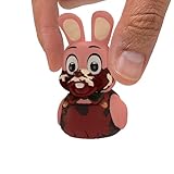 TUBBZ Mini: Silent Hill – Robbie the Rabbit Cosplaying Gummiente Vinylfigur – Offizielle Sammelfigur für Fans von Silent Hill