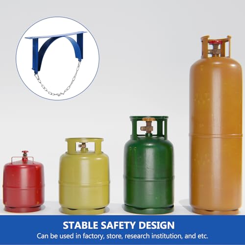 Support mural pour bouteille de propane et gaz fixation stable