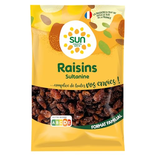 SUN Raisins Secs Sultanine 500 g