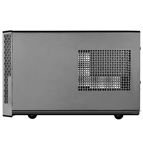 Image of Silverstone Tek Mini-DTX, Mini-ITX Small Form Factor Computer Case with Faux Aluminum Front Panel Cases SG13B-Q