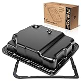 PHILTOP 265-811 Transmission Oil Pan with Drain Plug Compatible with Silverado/Sierra 1500, Tahoe, Yukon, Express/Savana 1500/2500/3500/4500, Trailblazer, Envoy, S10, Sonoma, with Gasket