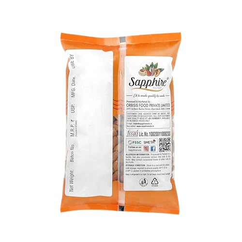 Image of Sapphire Dry Nuts California Almonds Premium 1Kg | Whole Almond | Rich in Vitamins & Minerals | Rich in Fiber | Good for Health | Loaded with Antioxidants | Dry Fruits | Premium Badam Giri | Healthy Nuts