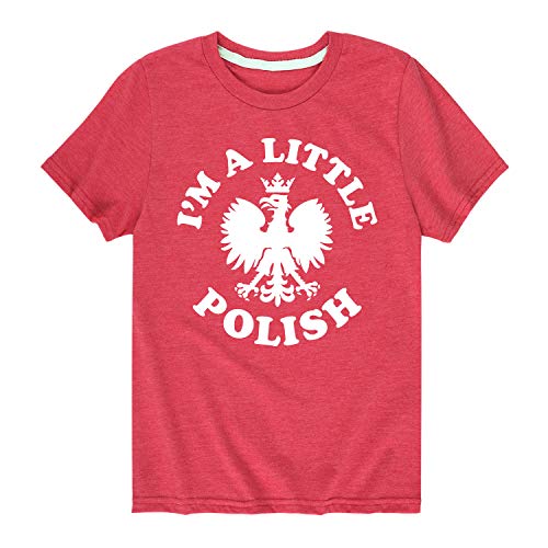 Instant Message - Im A Little Polish - Toddler and Youth Sleeve T-Shirt