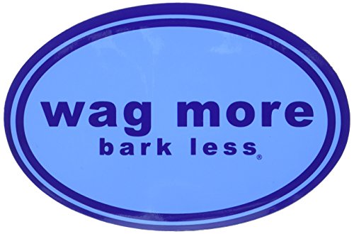 Cloud Star Wag More Bark Less Auto Magnet