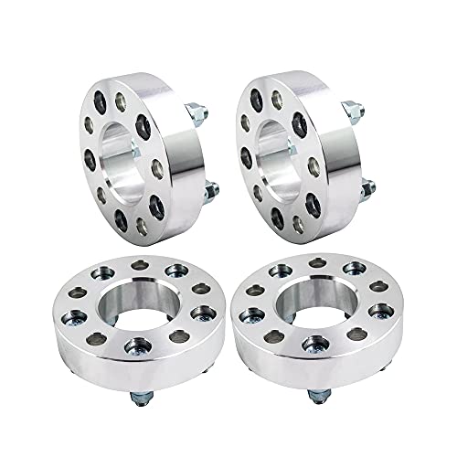 maXpeedingrods 4x Separador de Rueda para Coche BA BF FG AU Falcon, Espaciador de Rueda de 5x114.3mm con Grosor 35mm, Distanciador de Rueda con Llanta y Tornillos Específicos, Material Aluminio T6061