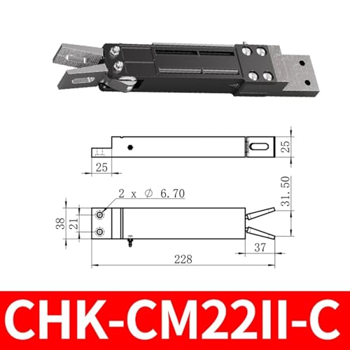 Cilindro neumático serie CHK con mandíbula de agarre para sistema HAMO-S 4