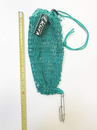 KUFA Sports Commercial Style Crab Trap Bait Bag with Rubber Locker and Stainless Steel Hook Bag-7 - Thumbnail 2