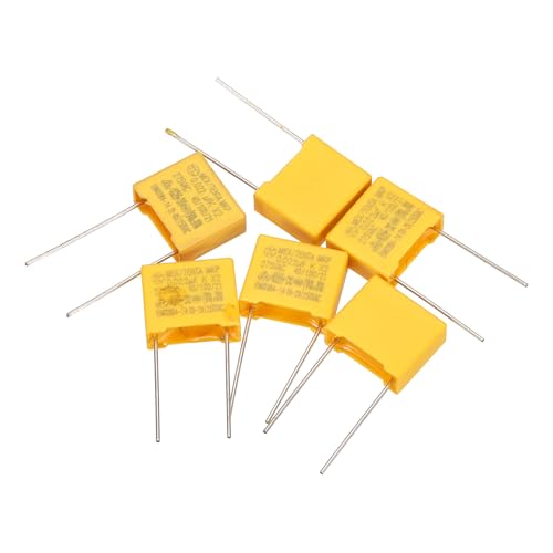 Image of PATIKIL 6Pcs 0.022uF 275V Polypropylene Safety Capacitor 13x11x5mm 10mm Pin Pitch