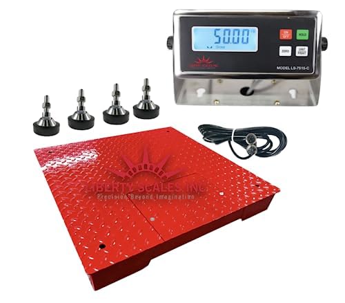 Liberty LS-700-2x2 Báscula Industrial Multiuso 24x24 pulgadas miniatura 1