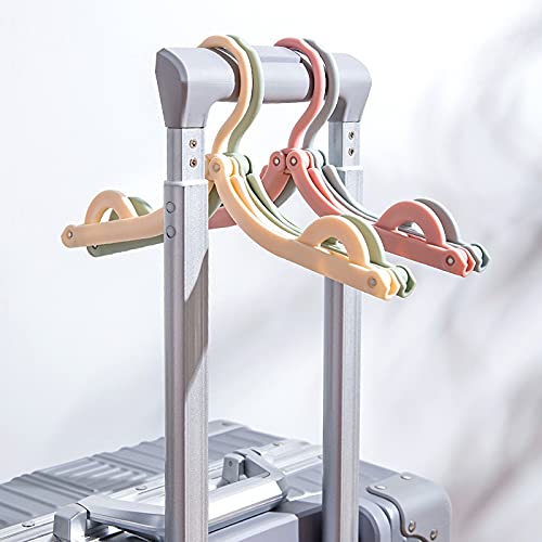 JINGYAN Grucce 16 pezzi Ganci pieghevoli per casa e viaggi Pieghevoli, antiscivolo, leggero, design a fibbia antivento
