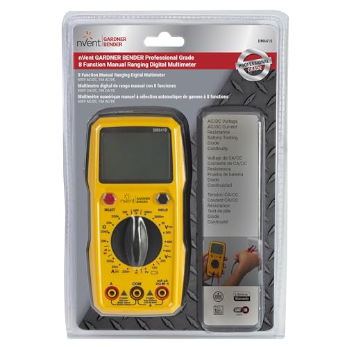 Image of Sperry Instruments DM6410 8 Function Digital Multimeter, Yellow