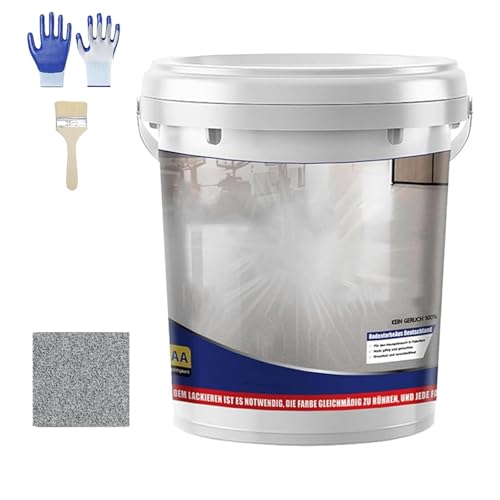 Vansen Floor Paint, Vansen Epoxy Floor Paint, Epoxy Colored Sand Floors Paints, High Gloss Marble Finish EpoxyFloors Coating, Wear-Resistant Anti-Slip Self-Leveling Epoxyfloor Paints, Waterproof (#2)
