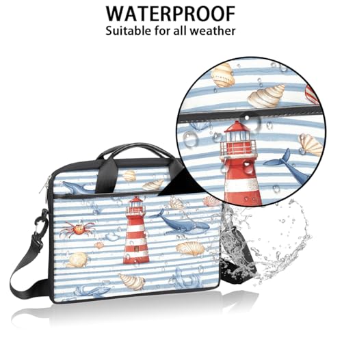 Bolso Maletín para Laptop 15 Pulgadas con Correa Ajustable miniatura 3