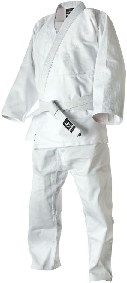 [マーシャルワールドジャパン] JD1, 学校授業用柔道着セット, 上着・下着・白帯3点, 0号～6号, 白, 軽量速乾