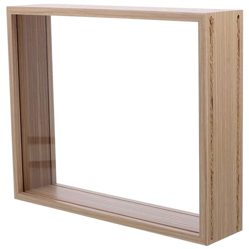 Caja para especímenes de flores secas para conservar recuerdos botánicos en la pared 2
