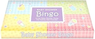 amscan Delightful Bingo Game Baby Shower Party Novelty Favors, 1.2 x 13.1, Multi
