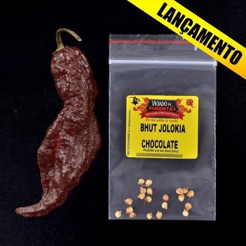Sementes Bhut Jolokia Chocolate 20 Unidades
