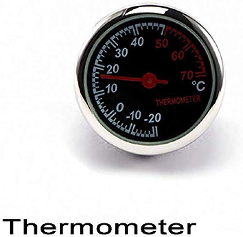 Taschen- und Armbanduhr Auto-Digital-Thermometer/Uhr/Hygrometer Ornament Auto-Uhr-Quarz-Taktgeber-Zeiger-Klimaanlage Outlet Clip (Color : Thermometer)