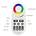 WiFi Compatible RGB+White Controller Kit: 4pcs RGBW Multi Zone Controllers + RF Remote - 4-Zone RGBW LED Controller - Compatible with Smartphone/Tablet PC (Hub not Included)