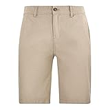 LERROS Men M2239211 703/02 Chino Bermuda Lin/Co Herren Shorts Stretch Reißverschluss, Groesse 38, beige