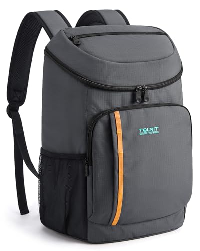 TOURIT Cooler Backpack 30 Cans Lightweight Insulated Backpack Cooler Leak-Proof