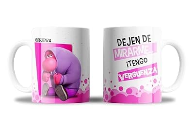 newseny Taza Del Revés 2 con Todos los Personajes y Emociones- ¡Imprescindible para Fans! ¡Regalo para niños y niñas! 350ml Cerámica (Vergüenza) | Ya disponible en tu tienda friki favorita! En mundofriki.es!