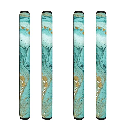 Vintage Sunflower Refrigerator Door Handle Covers Set of 4 Washable Dishwasher Microwave Fridge Oven Door Decor Handle Cover Keep Your Kitchen Appliance Clean from Food Stains