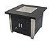 Pleasant Hearth OFG901T Montreal Square Gas Fire Pit Table, 38"