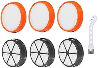 Type 90 Filters Kit for Vax Replacement Filter ,Pre & Post Motor Type 90 HEPA Filter Set for Vax Mach Air Upright Vacuum Cleaner(3 Pack)