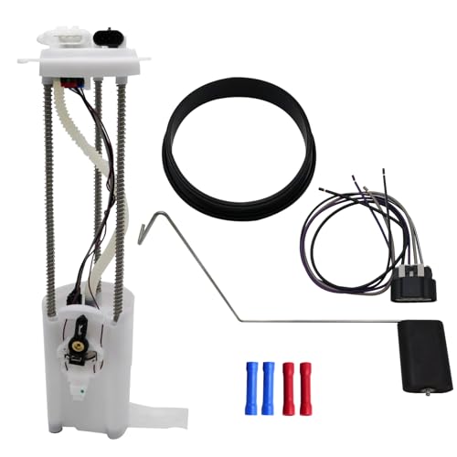 SMMS Fuel Pump Assembly E3500M Compatible with Chevy GMC Pickup Silverado Sierra 1500 2500 3500, 1999-2004 4.3L 4.8L 5.3L 6.0L 8.1L, Fuel Pump with Fuel Pressure Sensor