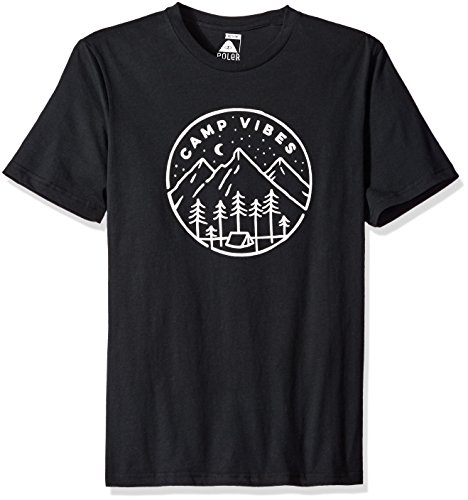 Poler Men's Slumber T-Shirt, Black, Small