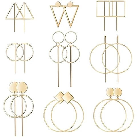 Boucles d'Oreilles JeweBella 9 Paires Cover