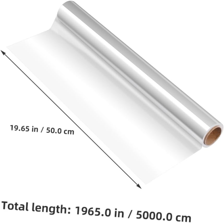 FUOYLOO Cellophane Packaging Roll 50cm X 50m Thick Wrapping Paper for Flower Bouquet Wrapping Seasonal Celebrations