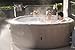 Lay-Z-Spa Palm Springs Hot Tub, 140 Inflatable Spa with Freeze Shield Technology, Beige, 4-6 Person Lay-Z-Spa Palm Springs Hot Tub, 140 Inflatable Spa with Freeze Shield Technology, Beige, 4-6 Person