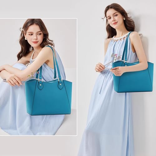 Image of CHICAROUSAL Tote Handbags Purses for Women PU Leather Womens Shoulder Bag | Large Tote Bag for Women, Shoulder Purse, Vegan Leather Purses for Women, Women's Handbags