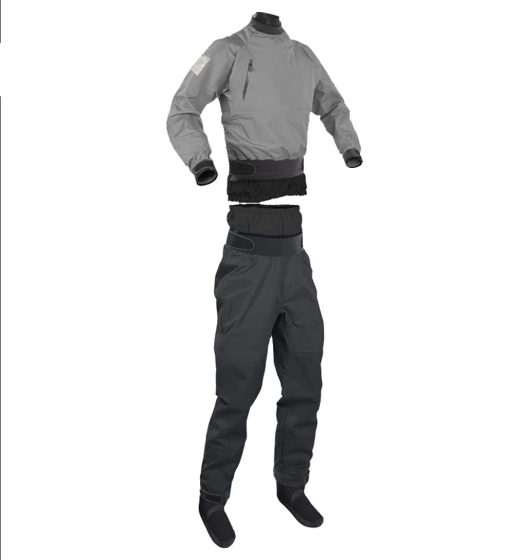 Hcclijo 3 Lagiger Zweiteiliger Trockenanzug Wasserdichter Hosensatz Paddeln Touren Angeln Outdoor Sport Trockenanzug