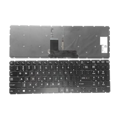 Clavier rétroéclairé Toshiba L50-B violet idéal pour le travail de nuit